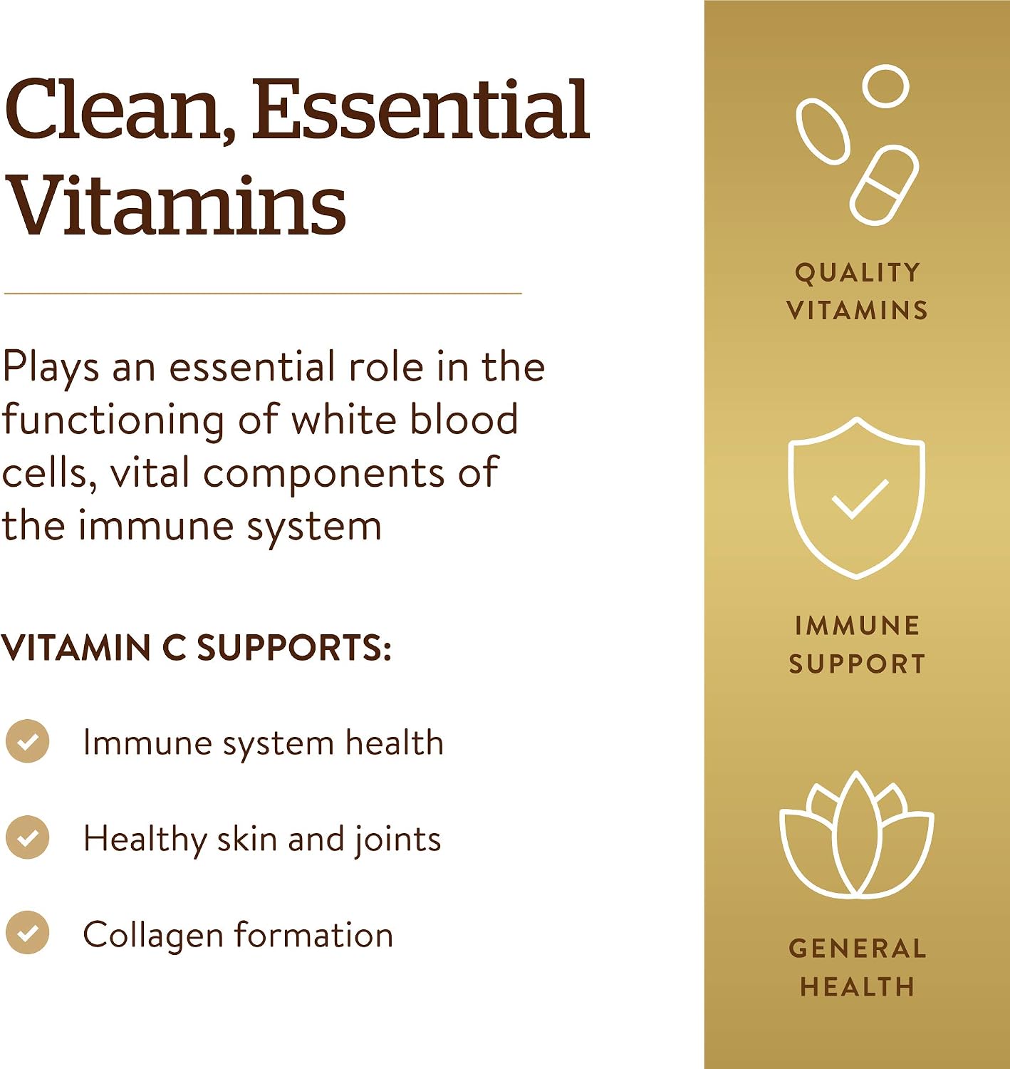 Solgar Vitamina C 1000 mg, 100 Cápsulas Veganas