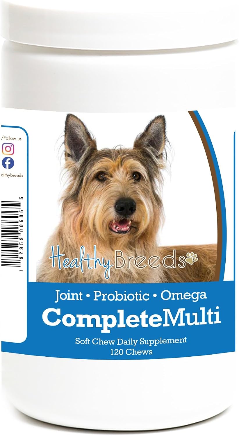 Healthy Breeds Berger Picard All in One Multivitamin Soft Chew 120 Count – Image 1