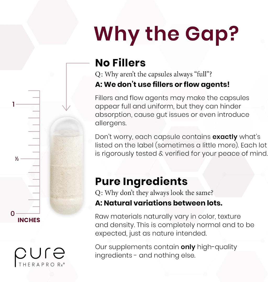 Pure TheraPro Rx Saccharomyces Boulardii – Probiótico 10 mil millones UFC, 120 cápsulas