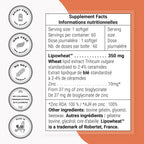 SuperSmart Skin Ceramides - Ceramidas de trigo y zinc | 60 cápsulas