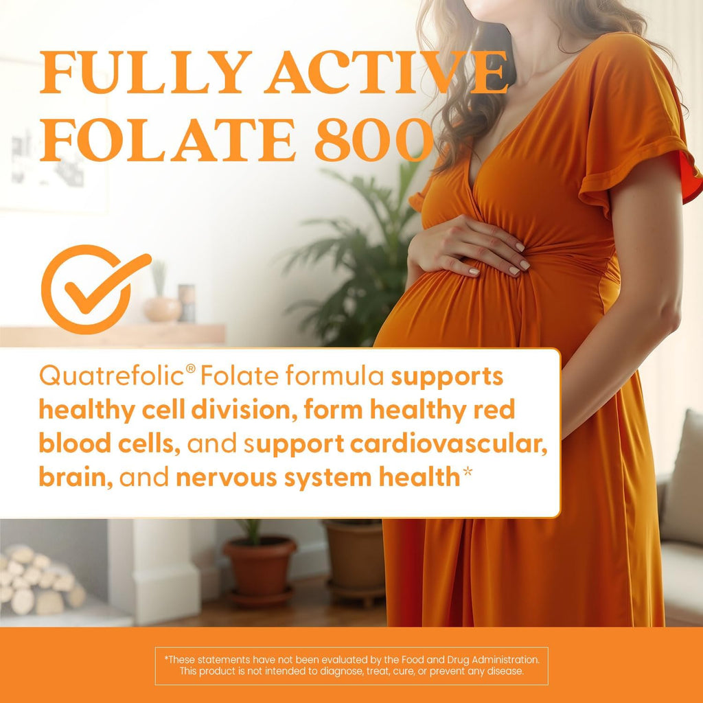 Doctor's Best Metilfolato 800 mcg - 60 Cápsulas Vegetales