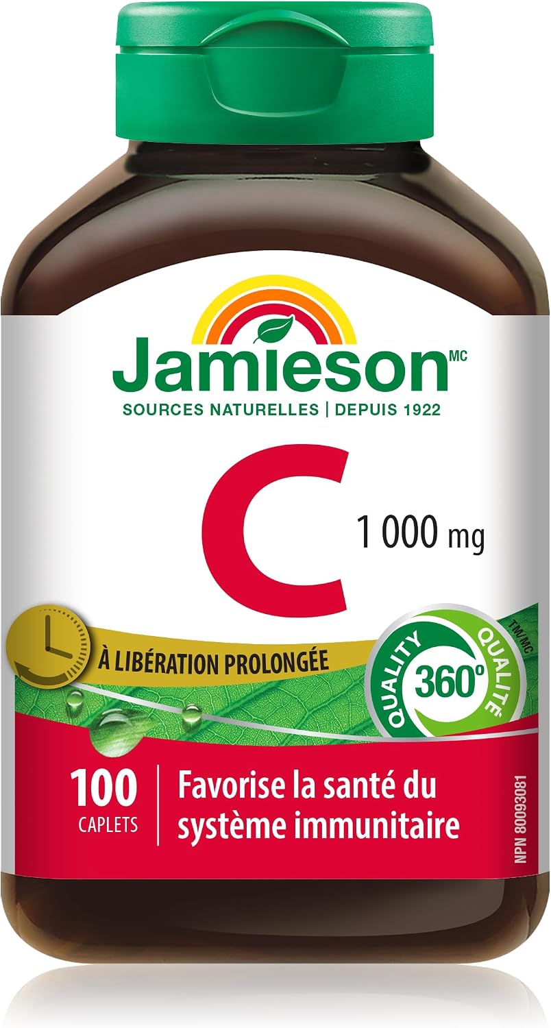 Jamieson Vitamina C 1.000 mg de liberación prolongada