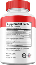 VitaFlow Cápsulas - Suplemento Natural de Canela (1 Pack)