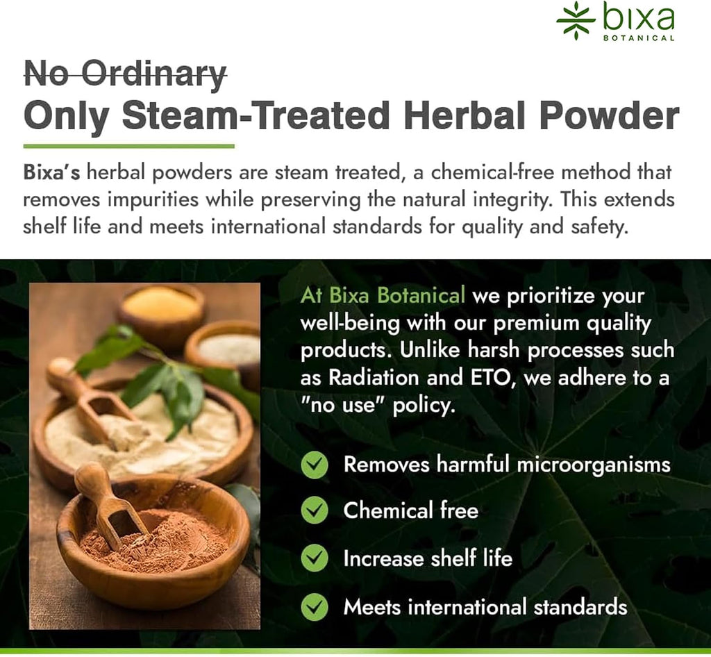 bixa BOTANICAL Safed Musli Root Powder - Suplemento Herbal Ayurvédico Natural, Sin Gluten, Vegano (100g)