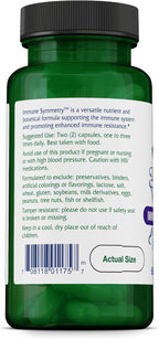 Vitanica Immune Symmetry - Immune Support Supplement with Vitamins A, C and B6 - 60 Vegan Capsules