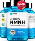 Liposomal NMNH 500 mg – Suplemento NAD+ para Mujeres y Hombres | Apoyo Antienvejecimiento Celular, Energía y Enfoque | 1 Pack (30 cápsulas)