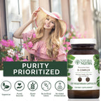 Nutra Complejo B Natural - 120 Cápsulas Vegetarianas
