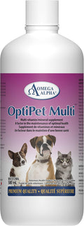 Omega Alpha - OptiPet Multi - Multivitamínico para Perros y Gatos - 500ml