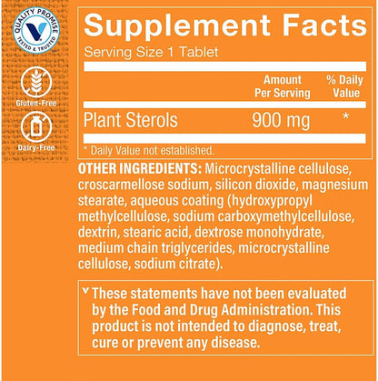 The Vitamin Shoppe Super Phytosterols 900MG, Apoya la Salud Cardiovascular, (90 Comprimidos) – Image 2