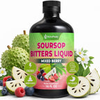 Soursop Bitters Liquid – Mixed Berry, Herbal Detox, 473 ml