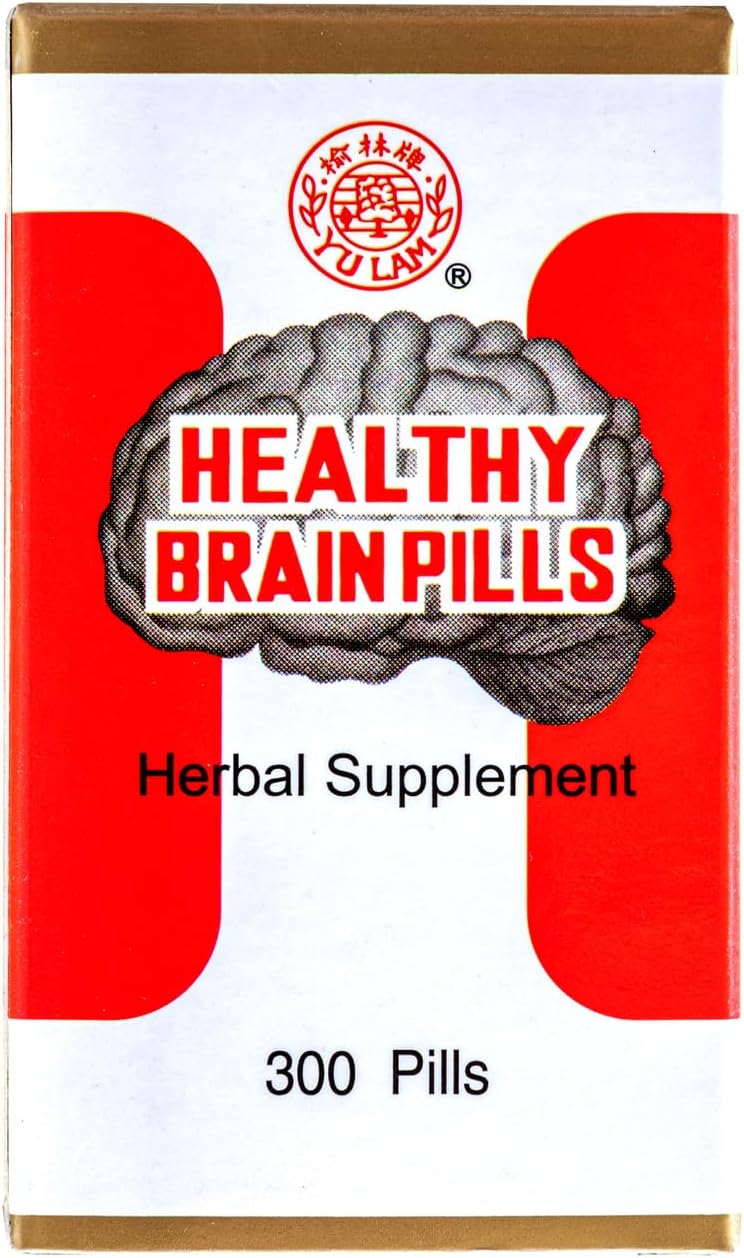 Healthy Brain Pills - Suplemento Herbal (Jian Nao Wan) - 300 Cápsulas - Solstice Medicine