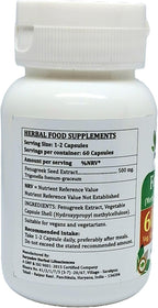 Fenogreco Forte Cápsulas 500 mg – Extracto 10:1 – 120 Cápsulas Veganas
