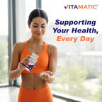 Vitamatic Lactoferrina 250 mg – 60 Cápsulas Vegetales