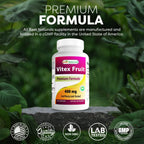 Best Naturals Vitex Sauzgatillo 400 mg – 250 Cápsulas