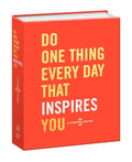 Do one thing every day that inspires you: Creativity Journal