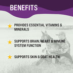 Dr. Boe's Veterinary Essentials MultiPup Vitamin Chews - Complemento multivitamínico para perros
