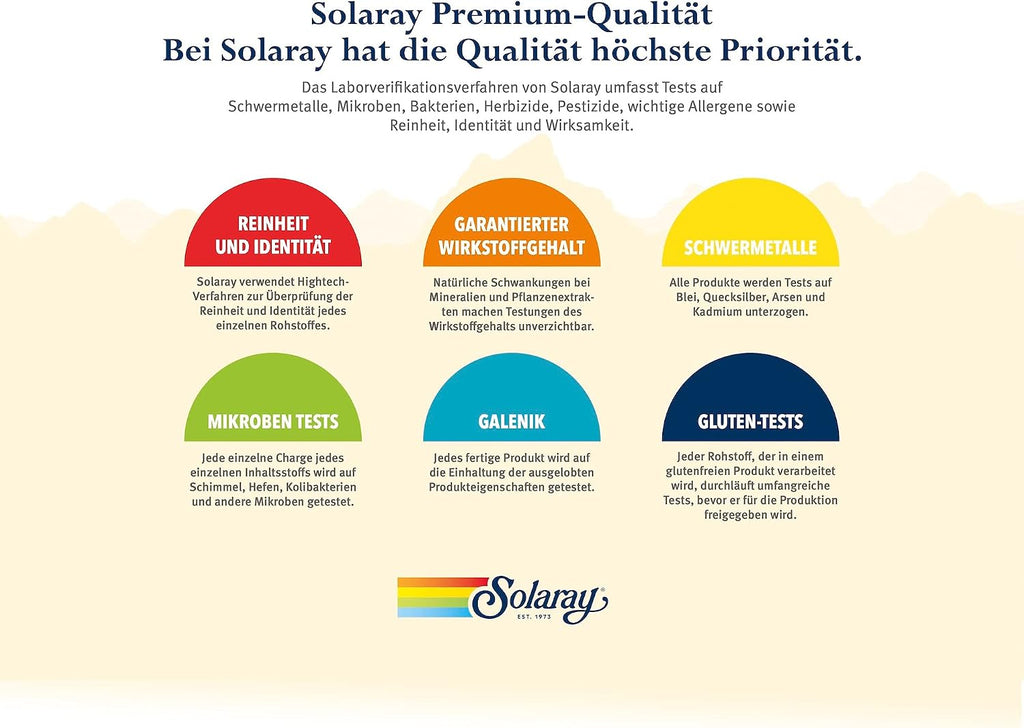 Suplemento Solaray C Cristalino, 5000 mg, 8 onzas