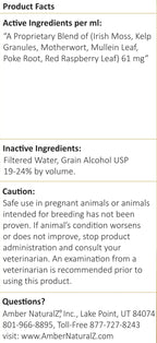 Amber NaturalZ TYD Thyroid Balance - Suplemento herbal para tiroides en mascotas
