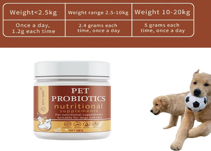 NTCARE Probióticos en Polvo para Perros y – Fórmula veterinaria: Desarrollado por profesionales, garantiza una – Image 5