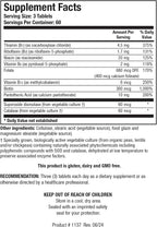 BIOTICS RESEARCH Bio-3B-G Complejo de Vitaminas B, Suplemento para Energía y Estrés, Salud Adrenal, Sin Gluten, 180 Comprimidos