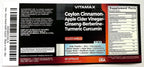Vitamax Complejo de Canela de Ceilán, Vinagre de Manzana y Cúrcuma con Ginseng, Berberina y 12 Ingredientes Más - 60 Cápsulas