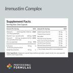 Prof. Fórmulas de Salud Complementarias Immustim Complex 180c