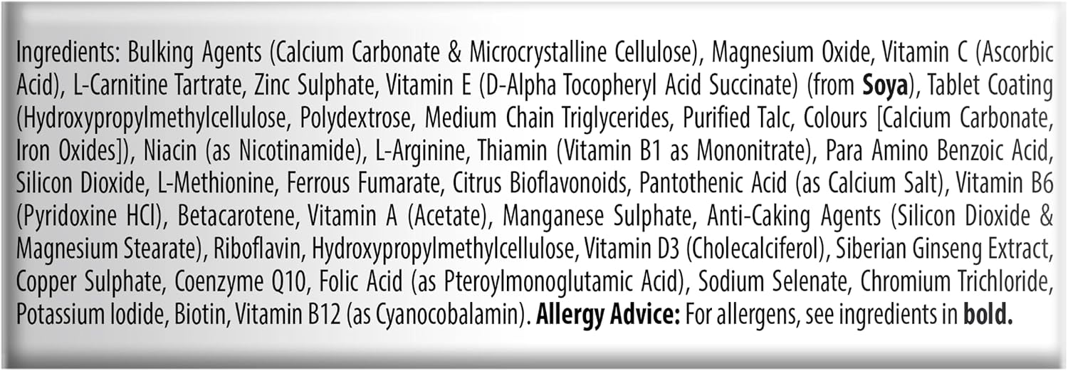Vitabiotics Wellman - Multivitamínico para Hombres, 30 Comprimidos