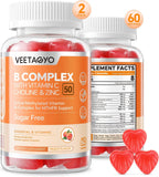 Complejo B Metilado con Vitamina C y Zinc - 120 Gomitas