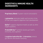 K9 Power Digest Forte – Apoyo Digestivo e Inmunológico Avanzado para Perros – Mezcla de Probióticos, Prebióticos, Postbióticos con Aceite de Salmón, Jengibre, Algas, Granada, L-Glutamina – Alivio de Gases, Heces y Malestar Intestinal