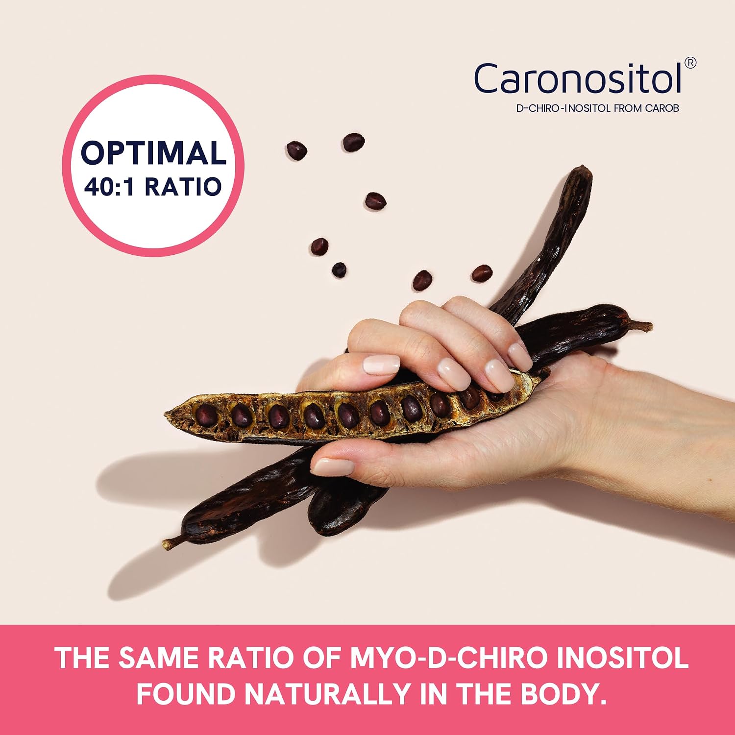 Myo-Inositol y D-Chiro Inositol 40:1 - 120 Cápsulas Vegetales