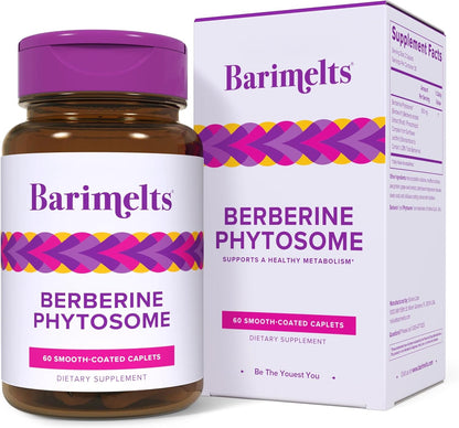 BariMelts Berberine Phytosome 550mg – 60 Caplets Recubiertos – Image 1