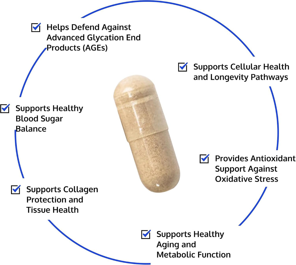 DRINK HRW Ageless Defense Ultimate Formulation - Inhibe AGEs, Promueve Juventud (120 Comprimidos)