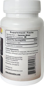 Nature'sbliss Cycloastragenol 99% 5mg - 30 Cápsulas con Tecnología DRcaps