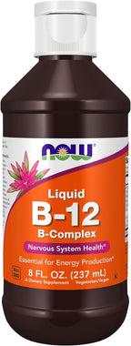 Complejo B-12 Líquido de NOW Foods - 8 oz (237 ml)