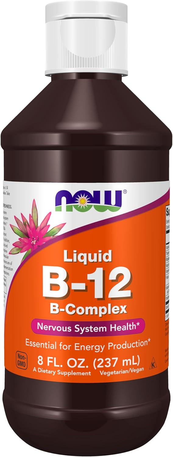 Complejo B-12 Líquido de NOW Foods - 8 oz (237 ml)