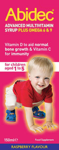 Abidec Kid Jarabe Multivitamínico – 150 ml