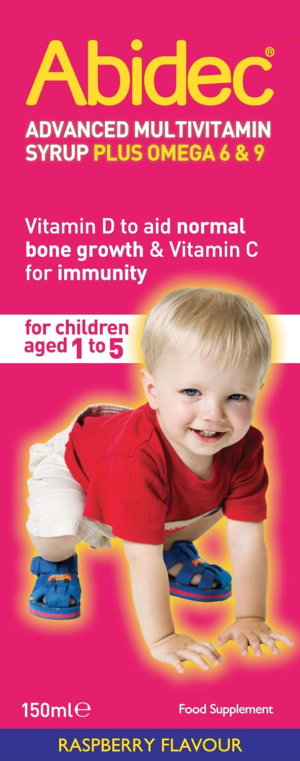 Abidec Kid Jarabe Multivitamínico – 150 ml