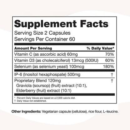 PURE Immune6 - Suplemento Inmunológico con – Fortalecimiento de las defensas: La vitamina C y la vitamina D3 son – Image 2