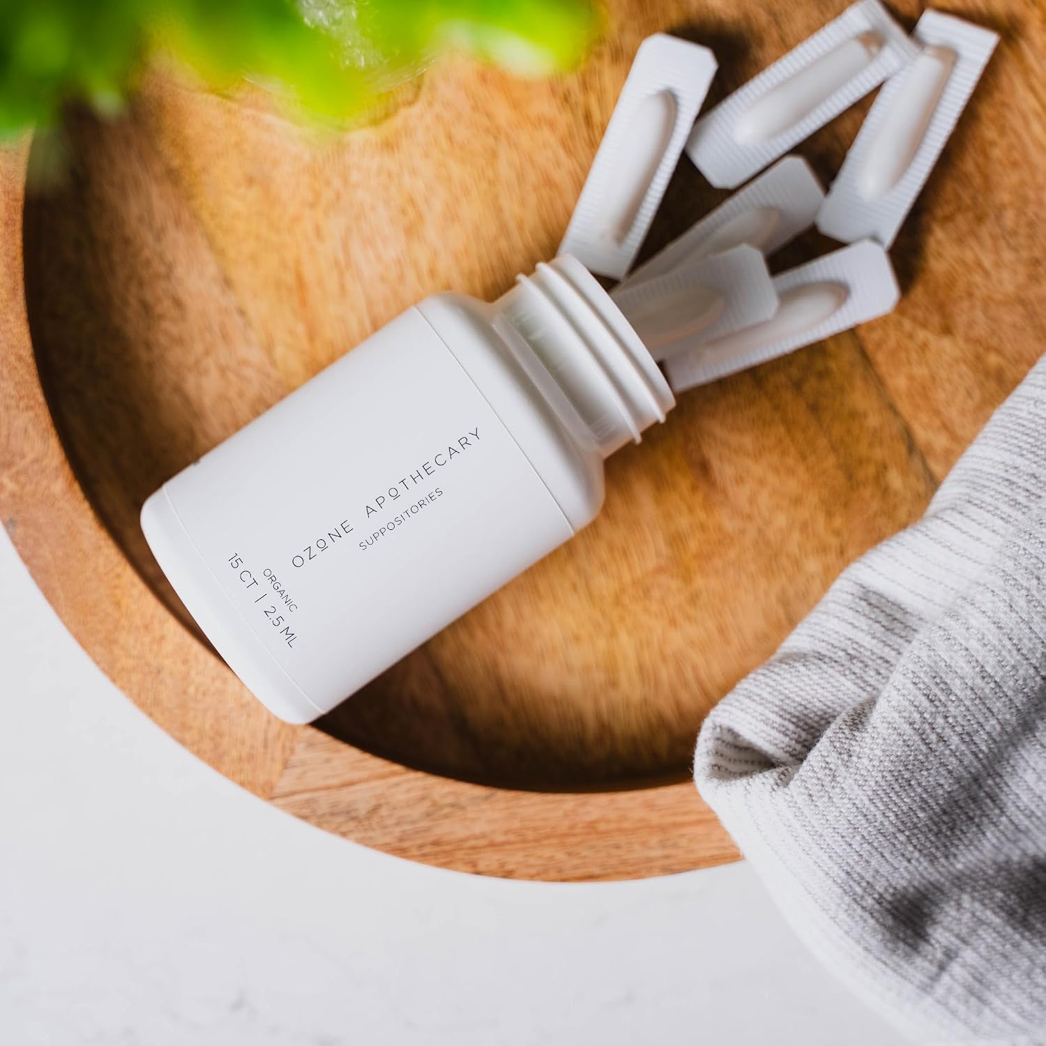 Supositorios de Ozono con Aceite de Oliva Ozonizado - Ozone Apothecary
