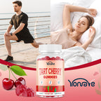 Yonrave Gominolas de Cereza Ácida – Suplemento Vegano con Vitamina C y Semilla de Apio – Sabor a Bayas Mixtas, 60 Unidades