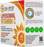 SunLipid Liposomal Vitamin C with MCT Oil, 30 Packets, 0.17 fl oz (5 ml) Each