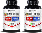 Healthfare Plant Sterols - 240 Cápsulas Veganas - Complejo de Beta-Sitosterol y Fitoesteroles