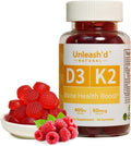 Gominolas de Vitamina D3 y K2 Unleash'd 60 uds