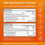 NutraChamps Vitamina C con Elderberry, Bioflavonoides Cítricos y Escaramujo - 120 Cápsulas (Pack de 2)