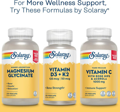 SOLARAY Mega Vitamin B-Stress, Complejo B de – Necesitan un extra de energía para afrontar jornadas intensas. – Image 7