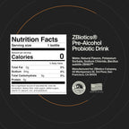 ZBiotics — Probiótico antes de beber alcohol, despierta mejor, respaldado por la ciencia, patentado, 12 botellas de 14 ml