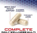 Multivitamínico para Hombres - Complejo de Vitaminas y Minerales, 60 Cápsulas