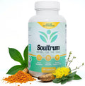 Soultrum Mood Support Supplement - Fórmula diaria con azafrán, ashwagandha, omega 3 y más - 60 cápsulas
