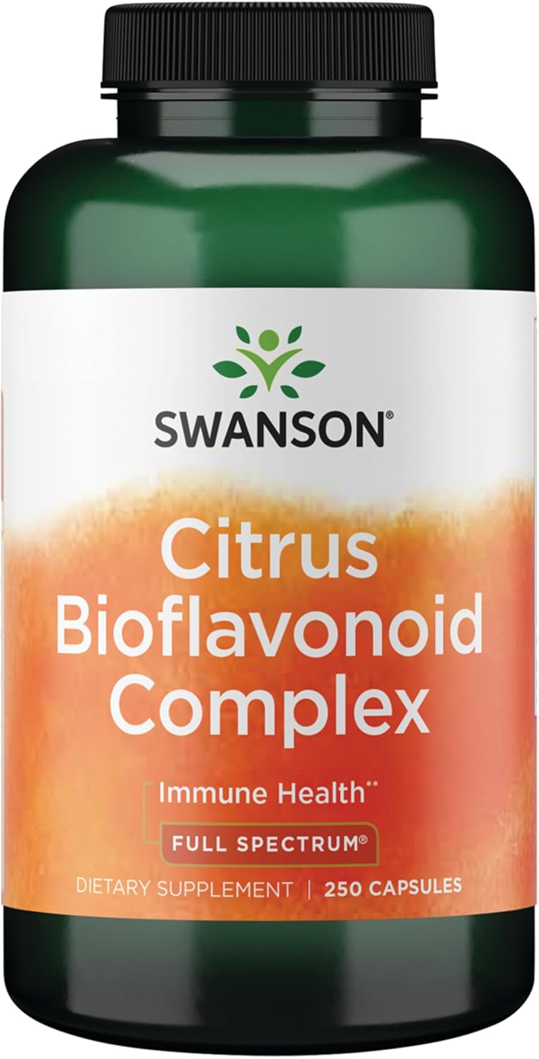 Swanson Complejo de Bioflavonoides Cítricos Full Spectrum, 250 Cápsulas