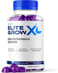Elite Grow XL Gummies - Complemento Alimenticio en Gominolas, Fórmula Avanzada, 60 Gominolas